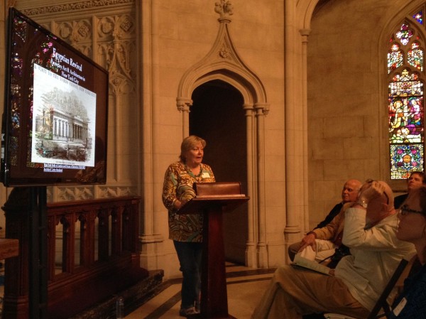Elizabeth Broman speaking about New York City's Egyptian Revival Funerary Art & Architecture. 