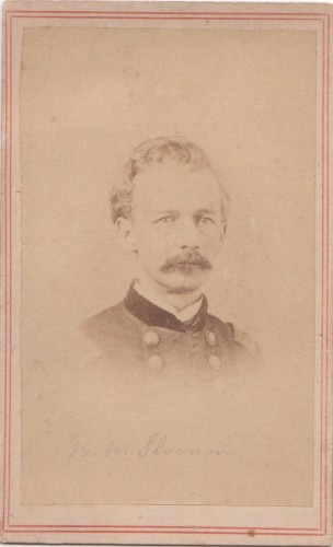General Henry Slocum, photographed in Vicksburg, Mississippi.