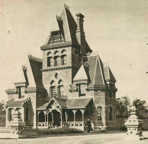 The gatekeeper's residence, crica 1890.