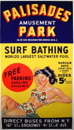 Mangels invented the Wave Pool at Palisades Park in New Jersey.