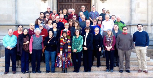 Green-Wood volunteers at the 2014 Holiday Party.