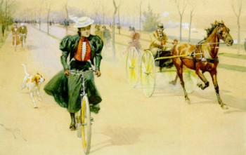 Bike and Carriage by De Thulstrop