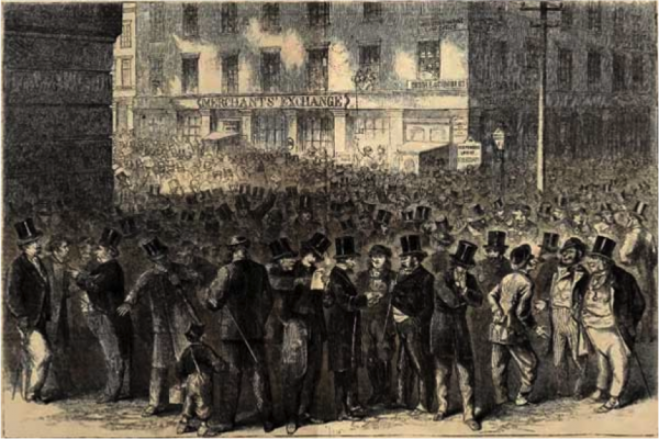 gold speculators nyc 1864