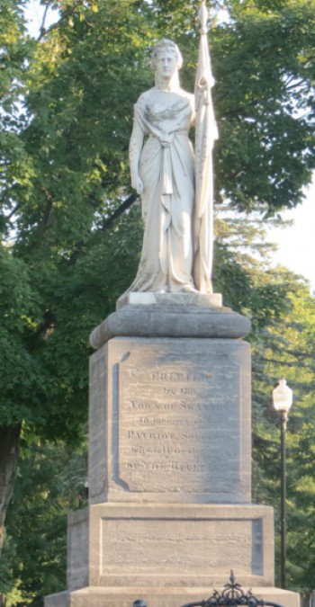 Monument to Fallen Soldiers in Swanton, Vermont