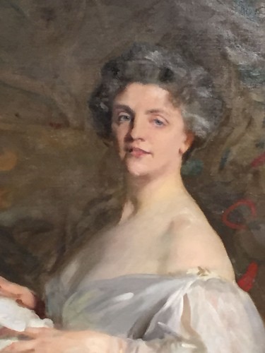 Detail of the Rehan portrait.