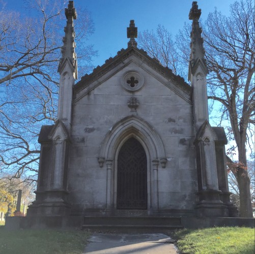 Isaac N. Phelp's tomb.