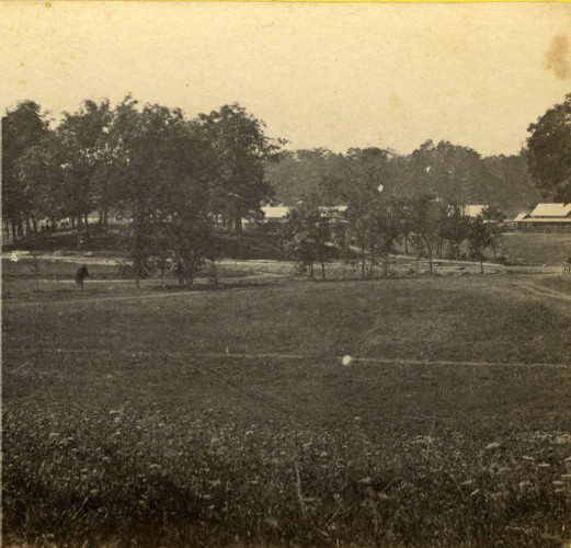 "Stables, Distant View." Published by E. & H.T. Anthony & Co.