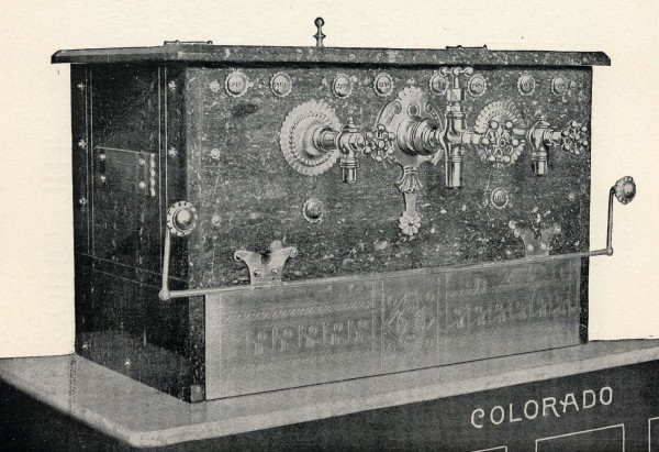 The "Colorado" model, as it appeared in a 19th century Matthews catalogue.