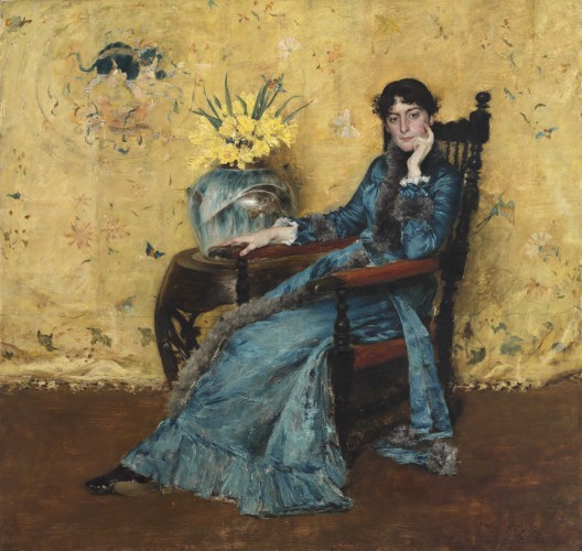 Portrait of Dora Wheeler William Merritt Chase (American, 1849–1916) 1882‑1883 Oil on canvas *The Cleveland Museum of Art, Gift of Mrs. Boudinot Keith in memory of Mr. and Mrs. J. H. Wade *Courtesy, Museum of Fine Arts, Boston