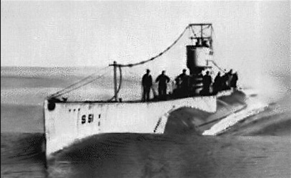 The submarine S-51. Its keel was laid down in late 1919; it was launched in 1921 and commissioned in 1922.