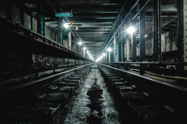 Another subject that caught Christopher's fancy--abandoned subway stations.