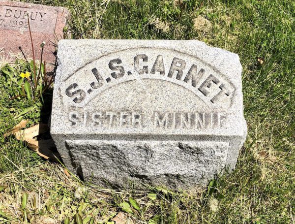 garnet gravestone