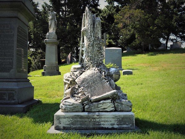 green-wood monument stone