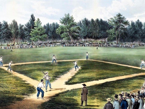 early baseball field