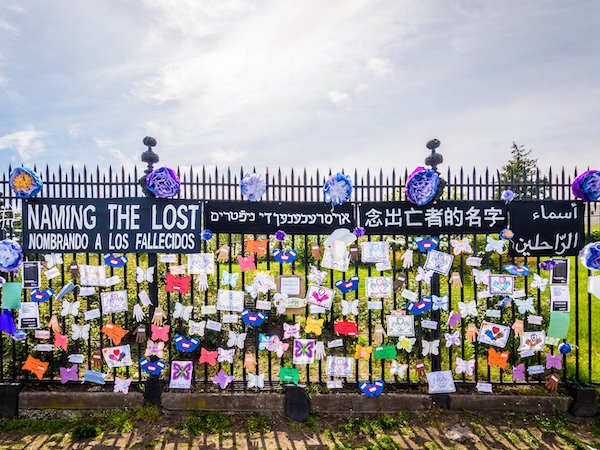 naming the lost memorial installation brooklyn