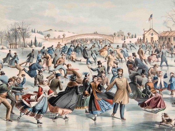 currier ives central park