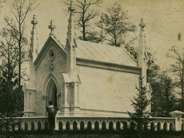 phelps mausoleum old photo