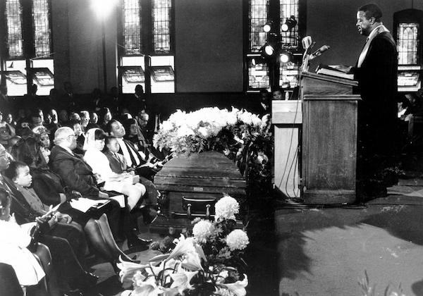 black church funeral