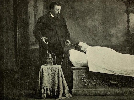 vintage embalming photo