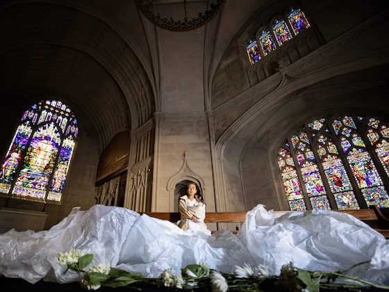 eiko otake in chapel