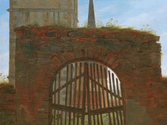 Caspar David Friedrich, The Cemetery Gate