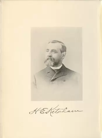 Photo of Ketcham from his Memorial Service
