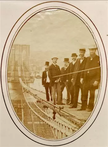 William Paine, second from right