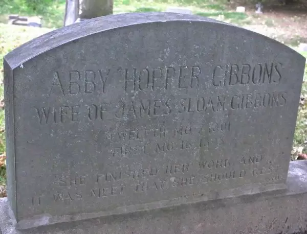 gibbons gravestone